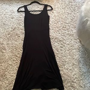 Olivia Rae - black midi dress